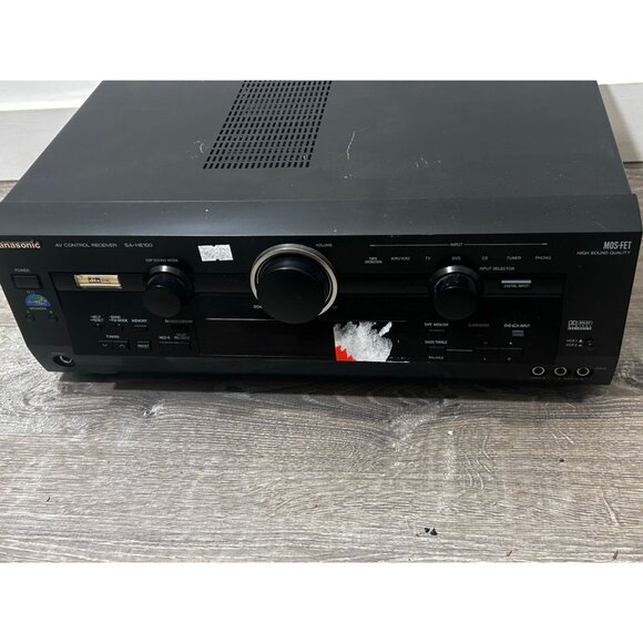 Panasonic Home Theater Receiver Black Model SA-HE100 - Picture 1 of 7